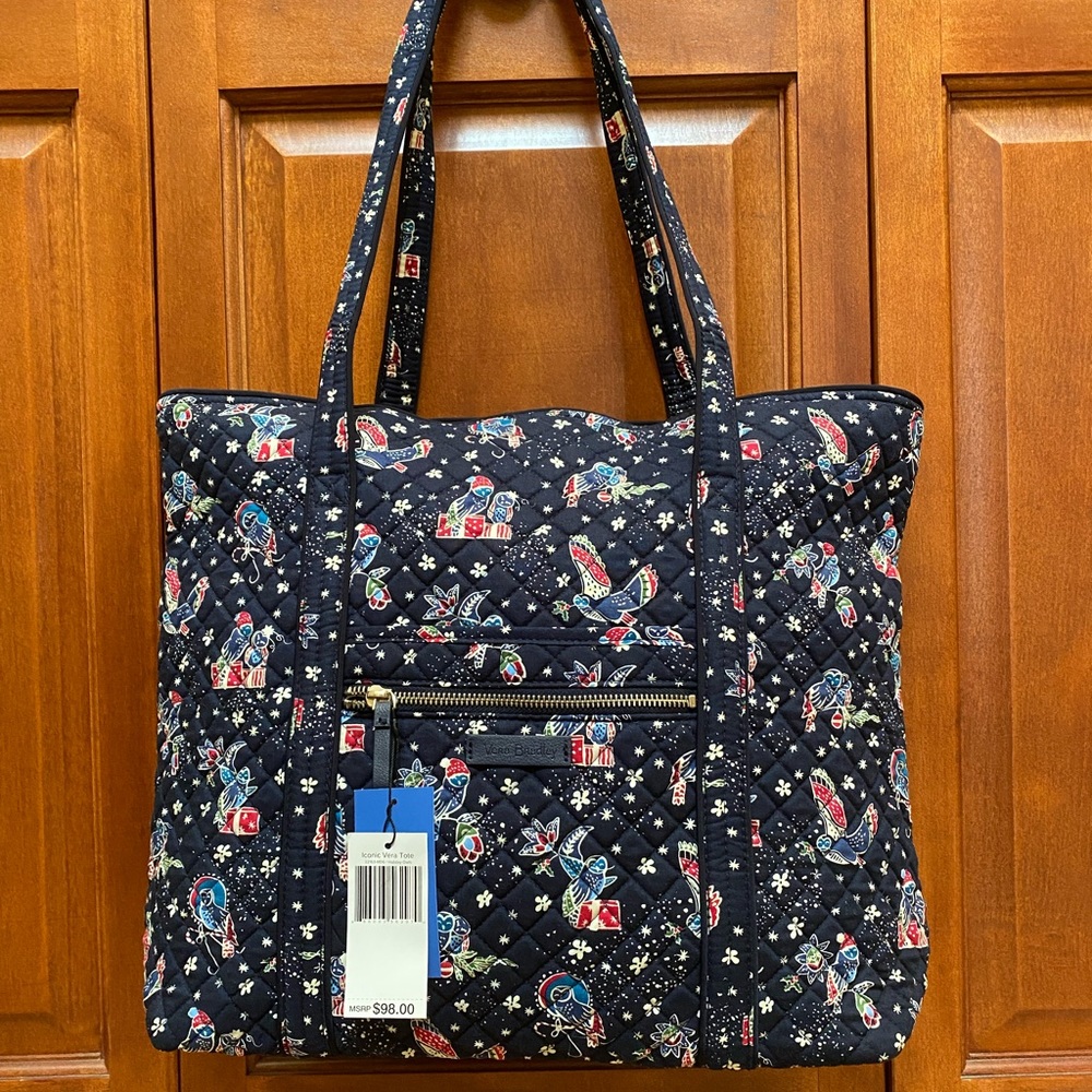 Vera Bradley Vera Tote - Holiday Owls